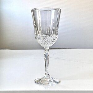 Set of 2 Vintage St. George Crystal American Heritage 6 7/8" Wine Glasses EUC